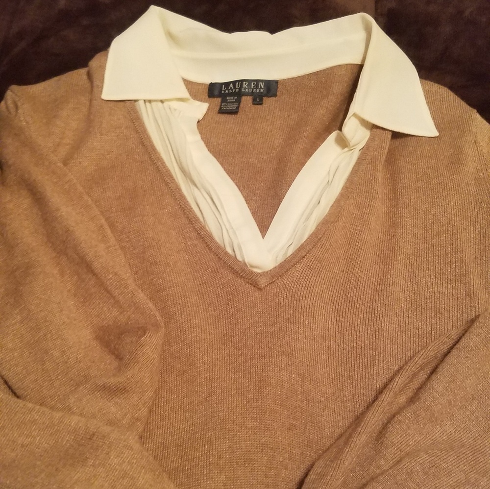 Ladies Ralph Lauren sweater...sz large